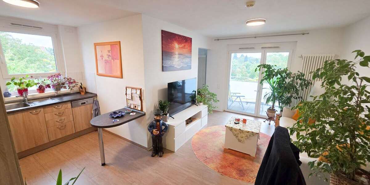Etagenwohnung Bruchsal / Büchenau Büchenau - 2 Zimmer, 46 m&sup2;, 680&euro; | Angebot:25754999