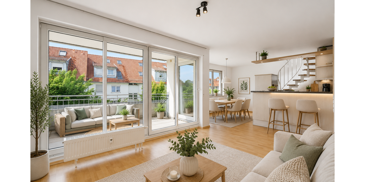 Etagenwohnung Leonberg - 3 Zimmer, 89 m&sup2;, 365.000&euro; | Angebot:26926563