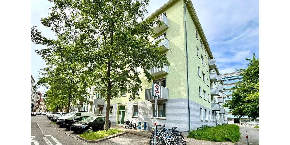 Etagenwohnung Karlsruhe Innenstadt-Ost - 2 Zimmer, 60 m&sup2;, 239.000&euro; | Angebot:26655437