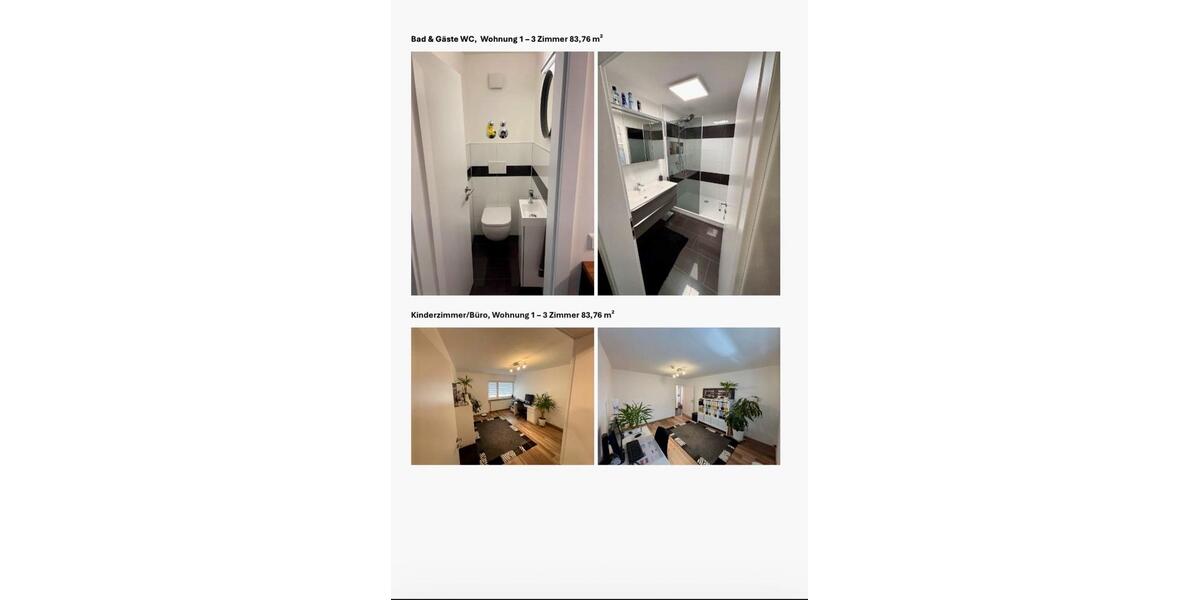 Etagenwohnung Pforzheim Dillweißenstein - 3 Zimmer, 84 m&sup2;, 335.000&euro; | Angebot:27281952