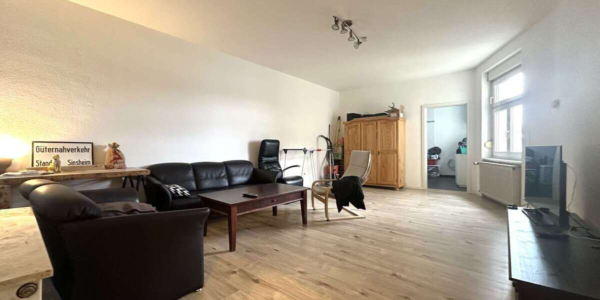 Etagenwohnung Karlsruhe Südstadt - 4 Zimmer, 99 m&sup2;, 1.230&euro; | Angebot:25855586