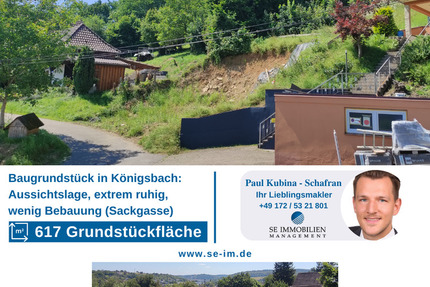 Bauplatz mit bestehender Baugenehmigung - Ortsteil: Königsbach