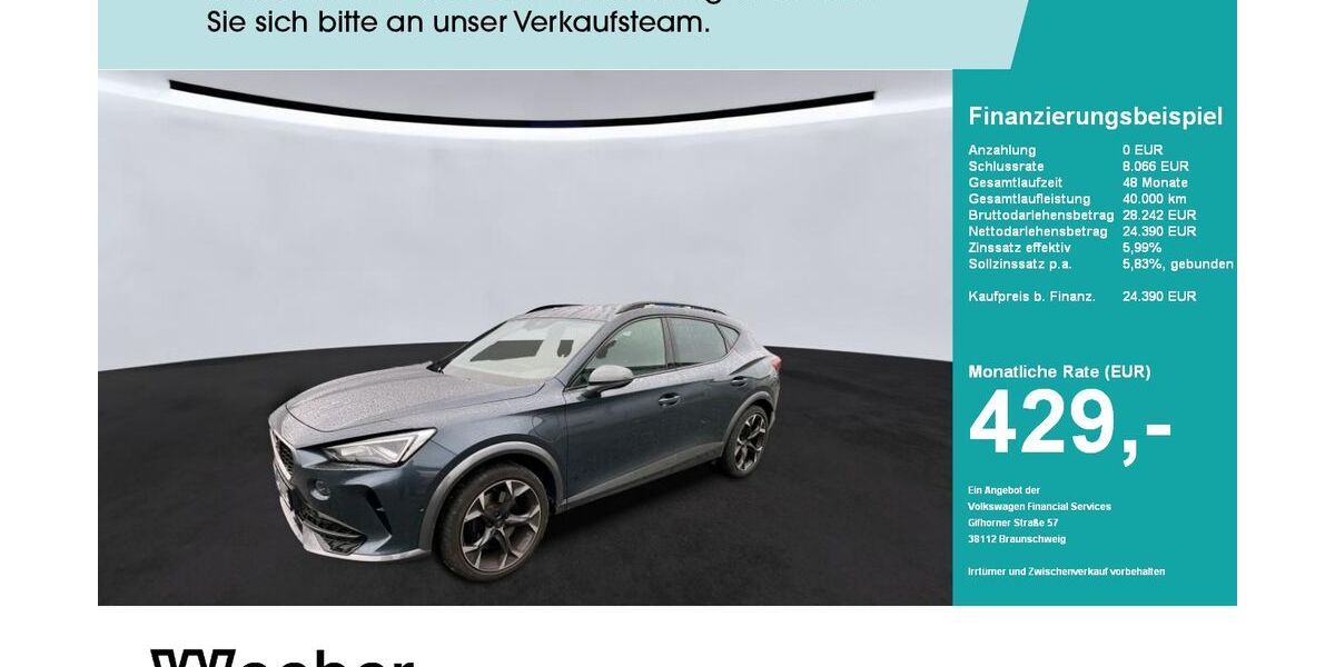 Cupra Formentor 69.692 km 23.239 &euro; Leonberg 71229