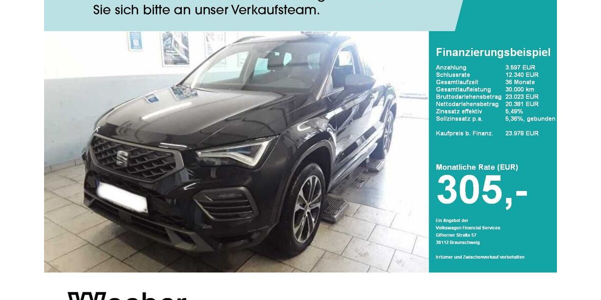 Seat Ateca 67.901 km 23.650 &euro; Calw 75365