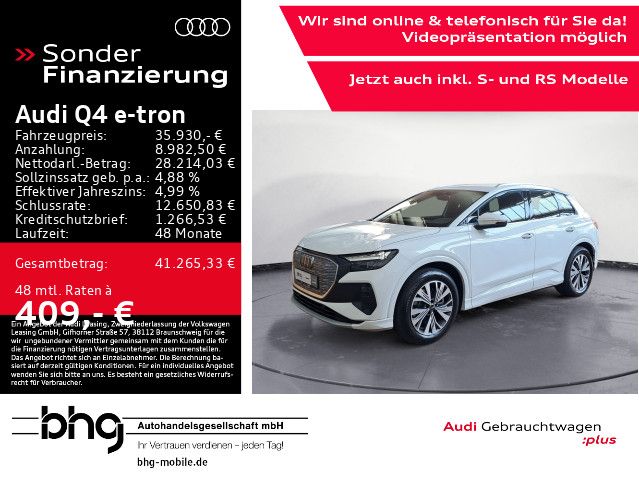Audi Q4 e-tron 59.956 km 35.330 &euro; Ettlingen 76275