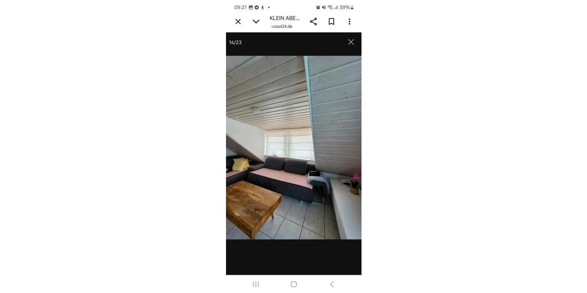 Dachgeschoßwohnung Pfinztal - 2 Zimmer, 42 m&sup2;, 155.000&euro; | Angebot:25881878