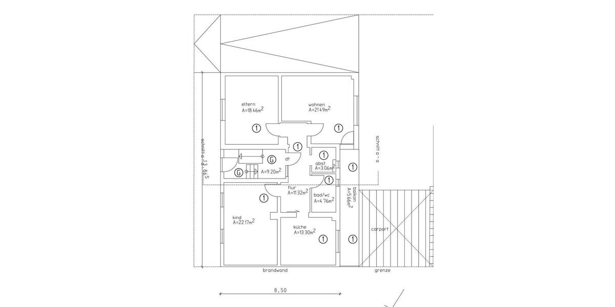 Etagenwohnung Marxzell Pfaffenrot - 3 Zimmer, 100 m&sup2;, 264.000&euro; | Angebot:26472729