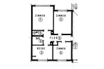 Etagenwohnung Pforzheim Weststadt - 3 Zimmer, 68 m&sup2;, 149.000&euro; | Angebot:25748647