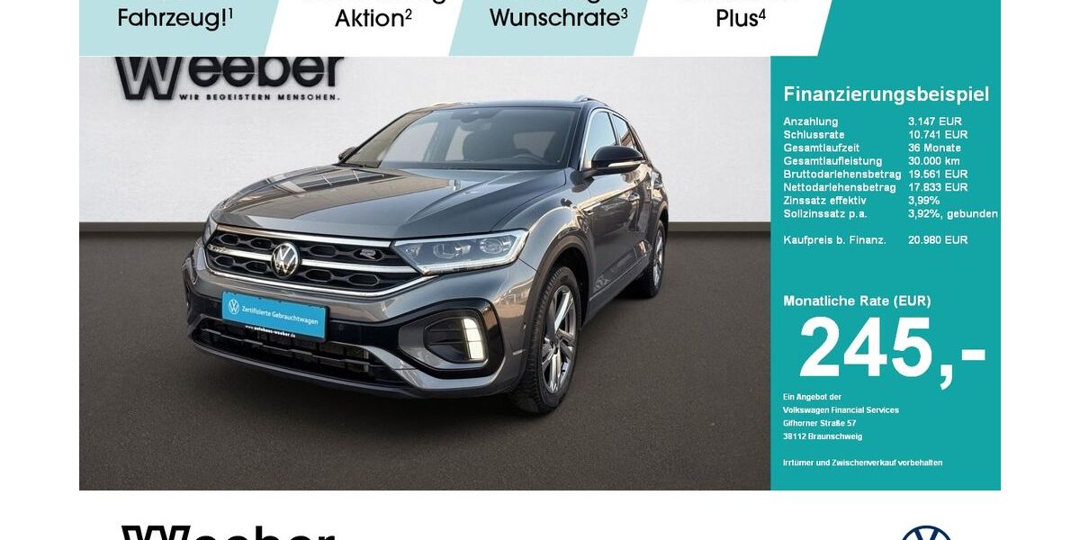 VW T-Roc 45.043 km 19.969 &euro; Weil der Stadt 71263