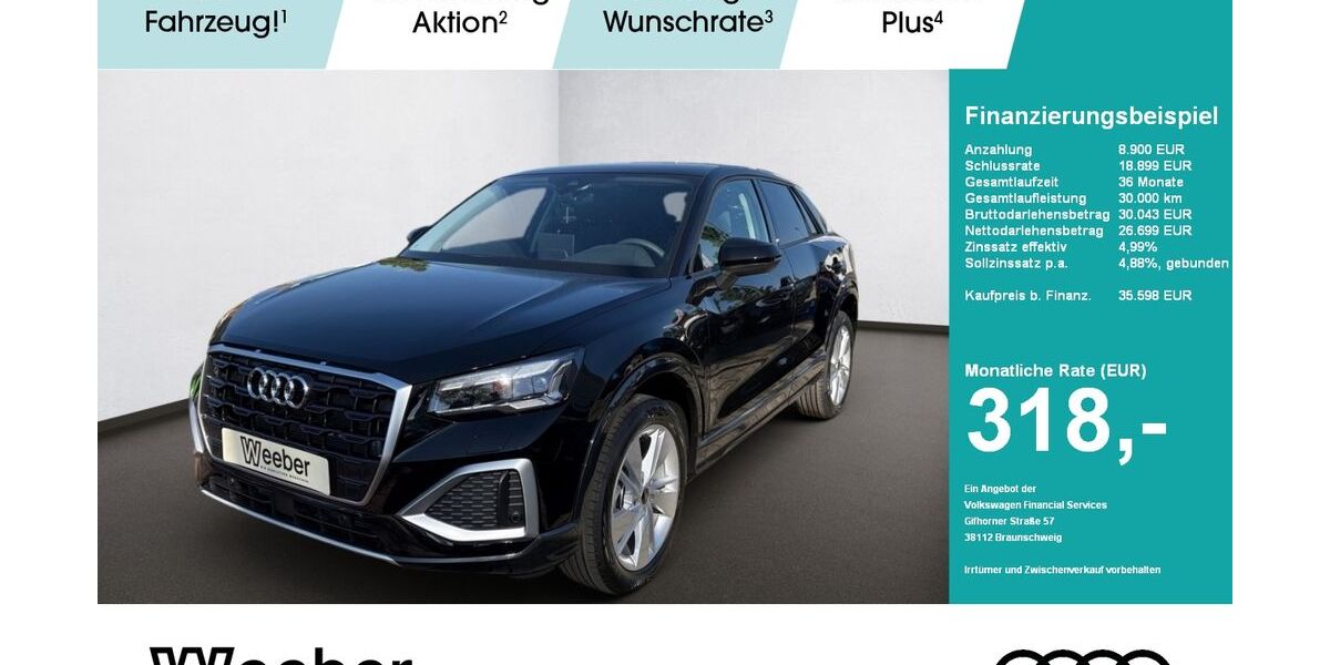 Audi Q2 6.999 km 34.989 € Leonberg 71229