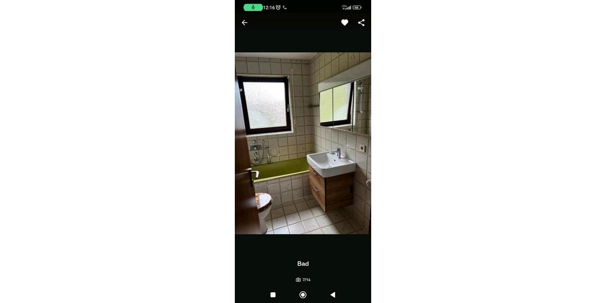 Etagenwohnung Unterreichenbach - 1 Zimmer, 55 m&sup2;, 400&euro; | Angebot:26456401