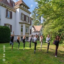 Outdoor-Yoga Karlsruhe am Schlossgarten 02.07.2026 be yogi Campus & Retreat