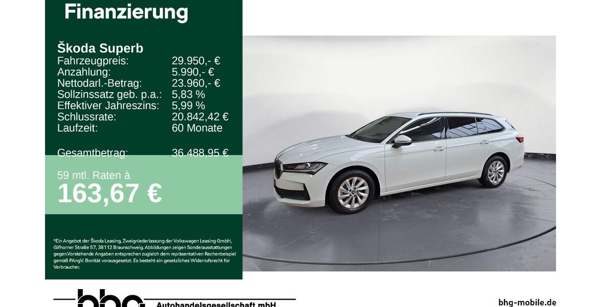 Skoda Superb 29.217 km 28.950 &euro; Ettlingen 76275