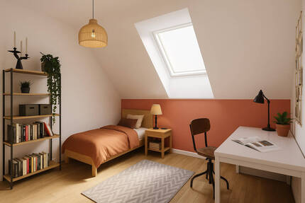 Traumhafte, schlüsselfertige Neubau-Dachgeschosswohnung mit Balkon und flexibler Raumaufteilung 3 zimmer