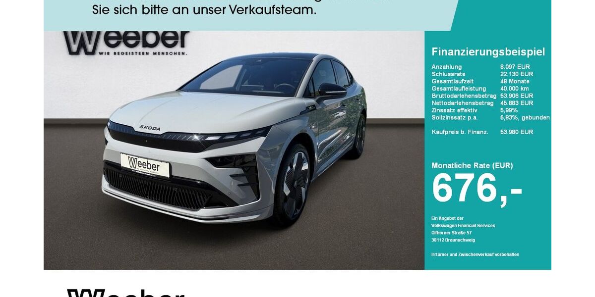 Skoda Enyaq 15.000 km 53.868 &euro; Weil der Stadt 71263