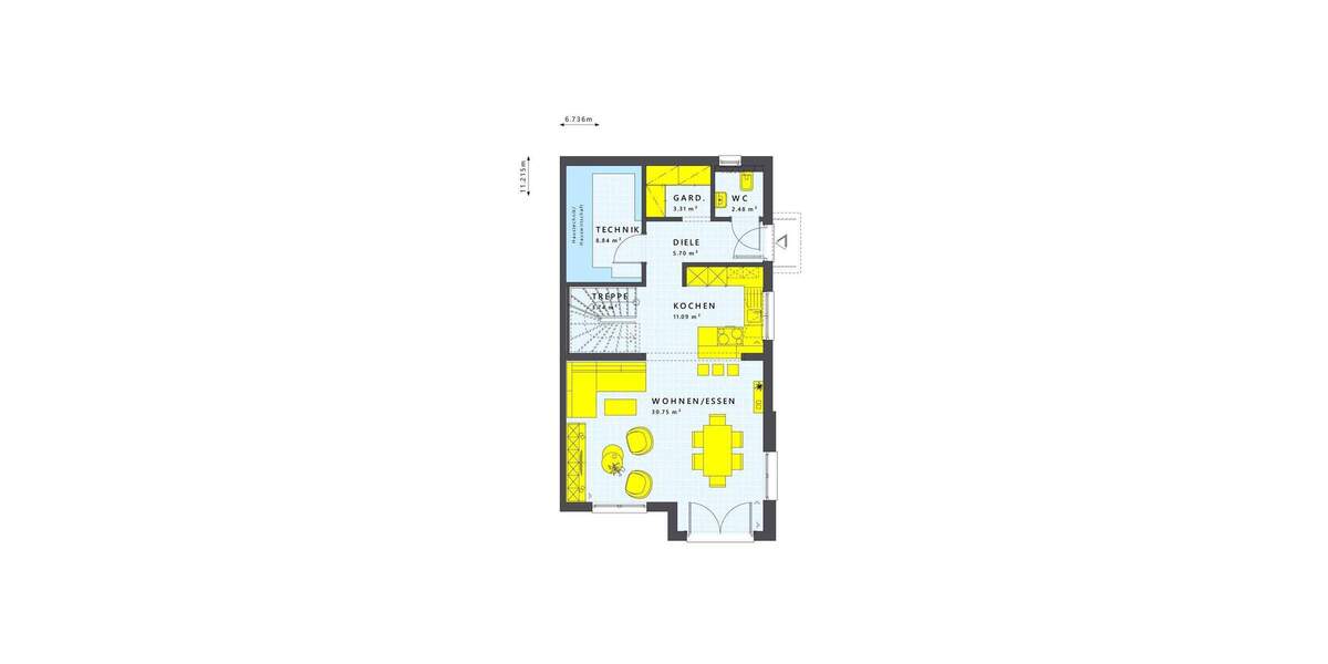 Doppelhaushälfte Karlsdorf-Neuthard Neuthard - 4 Zimmer, 124 m&sup2;, 585.000&euro; | Angebot:25772338