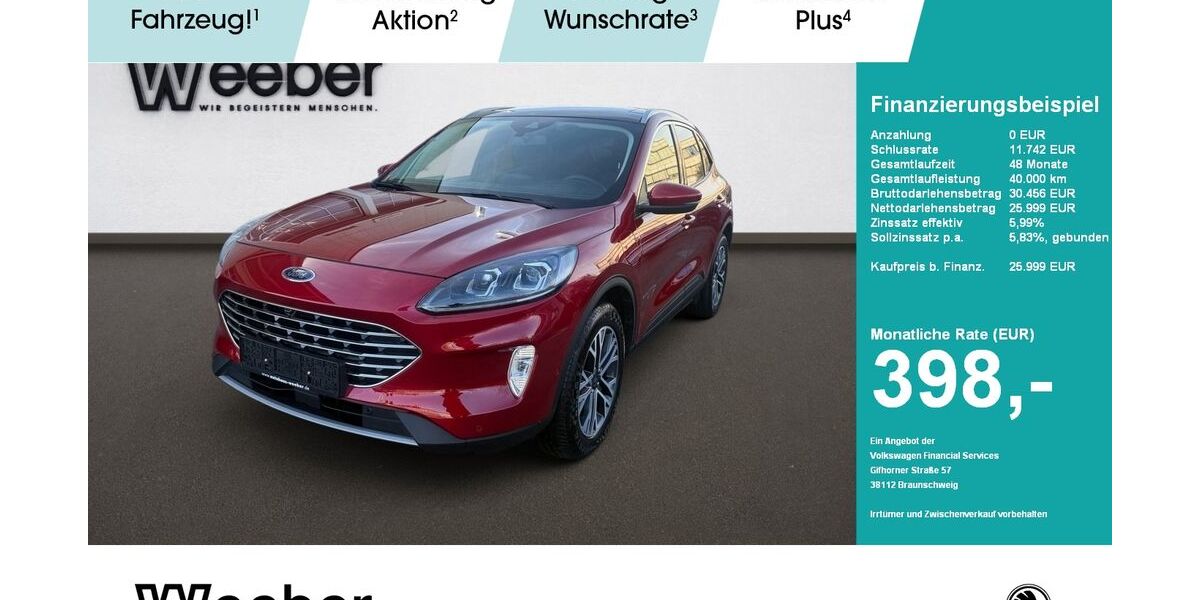 Ford Kuga 29.264 km 22.490 &euro; Weil der Stadt 71263