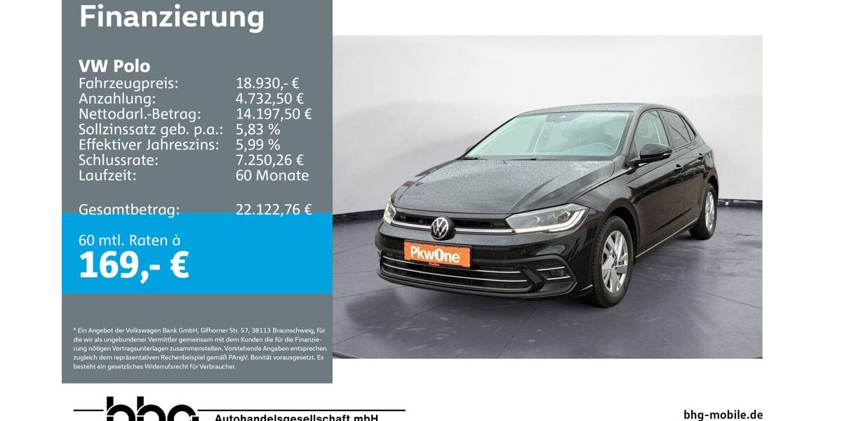 VW Polo 45.078 km 18.930 &euro; Ettlingen 76275