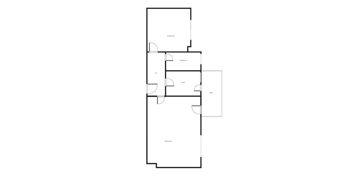 2-Zimmer mit Balkon in der Weststadt 2 zimmer