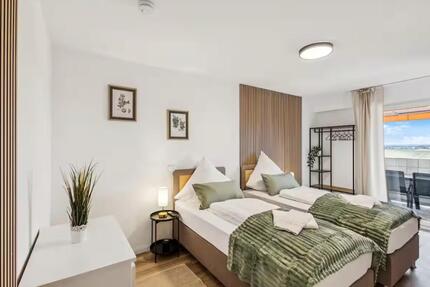 Ferien & Monteurswohnung mit Balkon & Parkplatz 2 zimmer