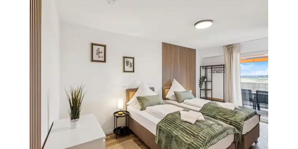 Ferien & Monteurswohnung mit Balkon & Parkplatz 2 zimmer