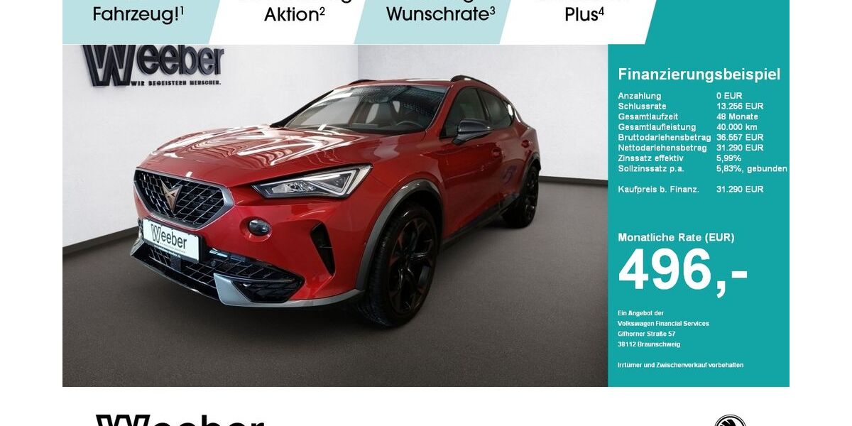 Cupra Formentor 19.990 km 30.890 &euro; Leonberg 71229