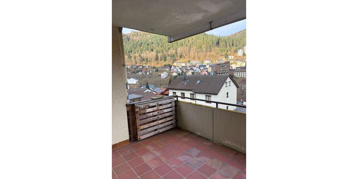 Etagenwohnung Bad Wildbad - 1 Zimmer, 35 m&sup2;, 460&euro; | Angebot:25654505