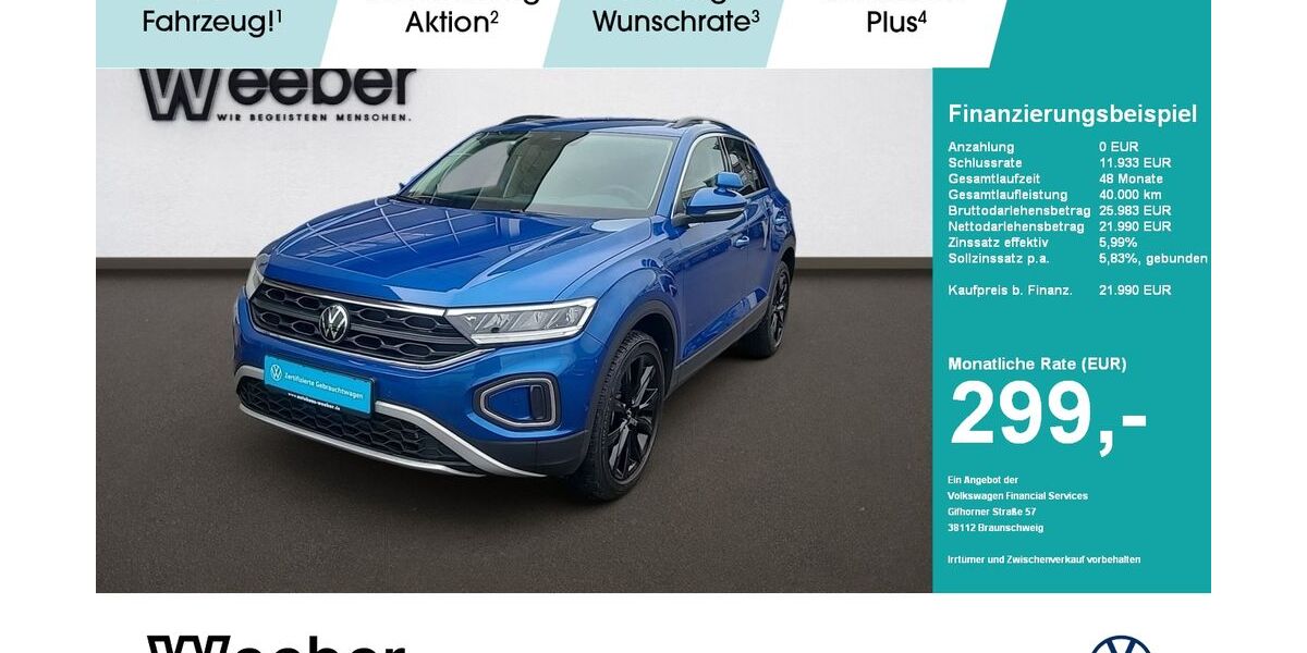 VW T-Roc 24.590 km 21.990 &euro; Weil der Stadt 71263