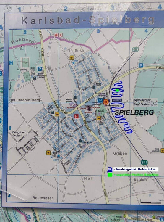 Spitzen-Bauplatz für freistehendes EFH - in direkter Feldrandlage