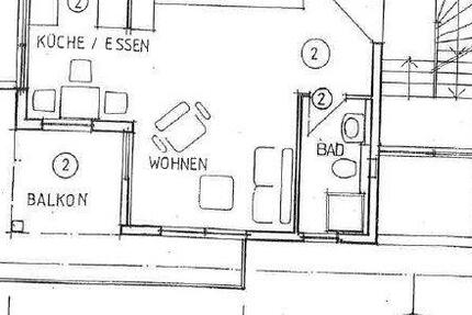 Wohnung Pforzheim Büchenbronn - 1 Zimmer, 41 m&sup2;, 159.000&euro; | Angebot:26631553