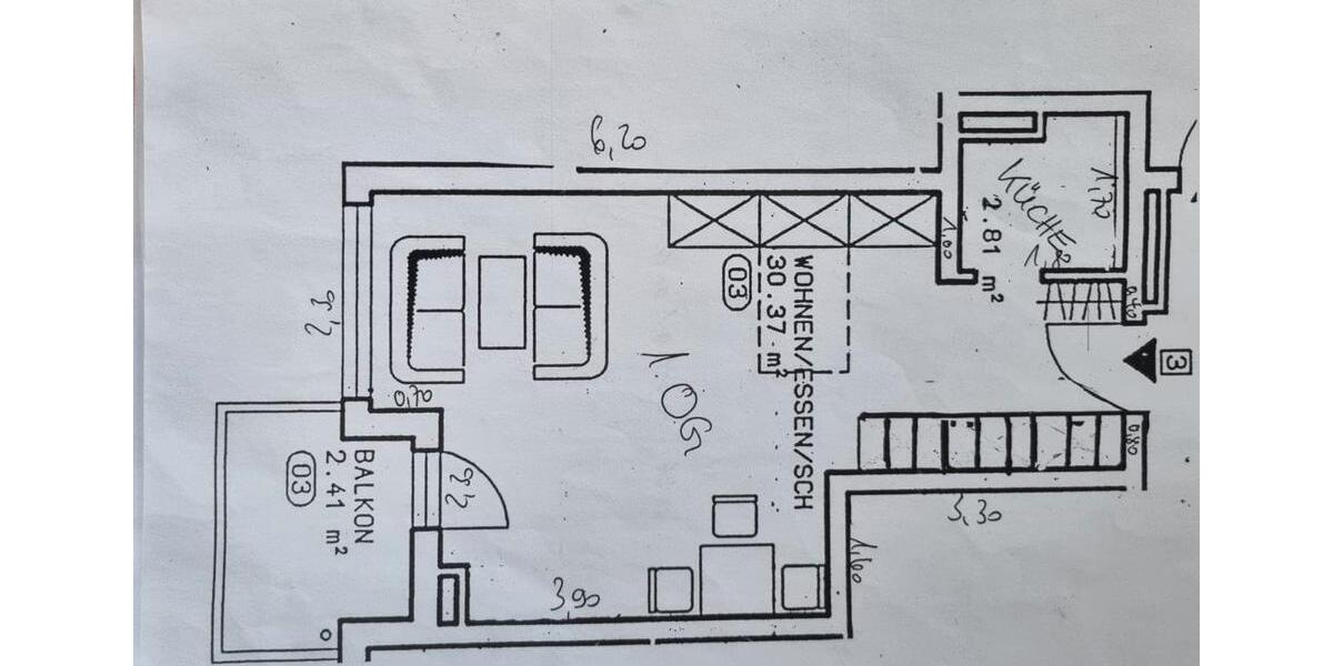 Mehrfamilienhaus, Wohnhaus Markgröningen - 2.5 Zimmer, 69 m&sup2;, 265.000&euro; | Angebot:27121885