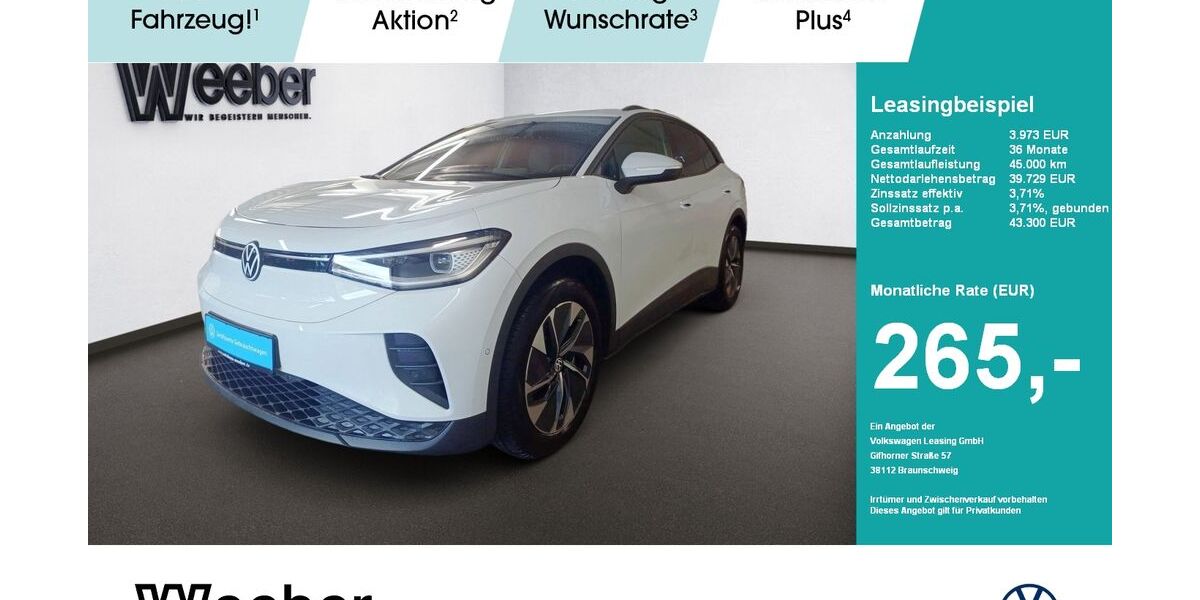 VW ID.4 10.000 km 39.729 € Leonberg 71229