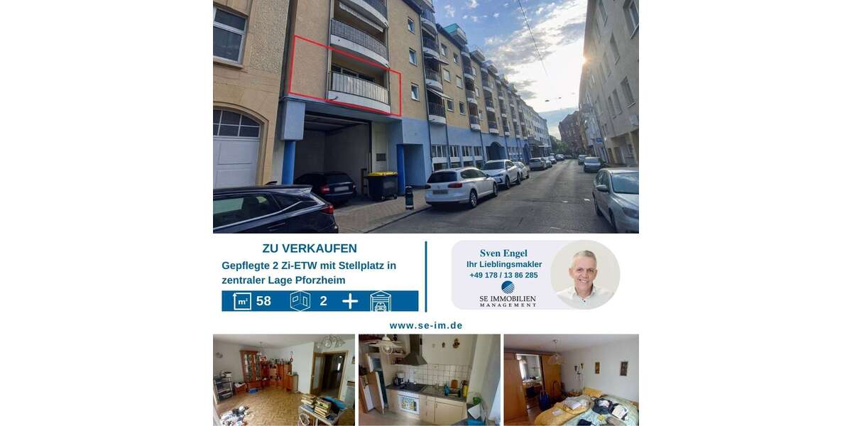 Wohnung zum Kaufen in Pforzheim 179.000 € 58 m² 2 zimmer