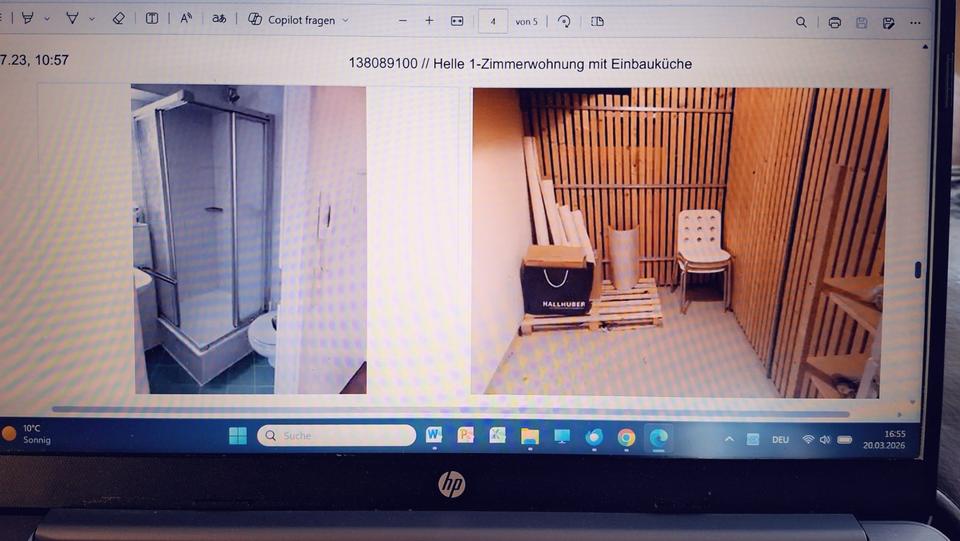 Etagenwohnung Calw - 1 Zimmer, 32 m&sup2;, 450&euro; | Angebot:25792746