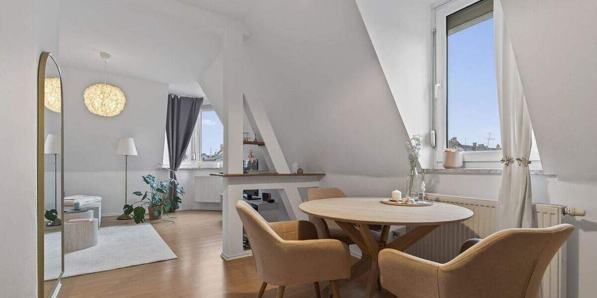 Etagenwohnung Karlsruhe Mühlburg - 2 Zimmer, 60 m&sup2;, 219.000&euro; | Angebot:25728709