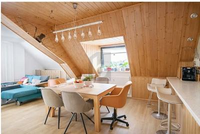 HELLES WOHNEN UNTER DEM DACH MIT POTENZIAL - Dachgeschoßwohnung Stutensee | Angebot:25412665