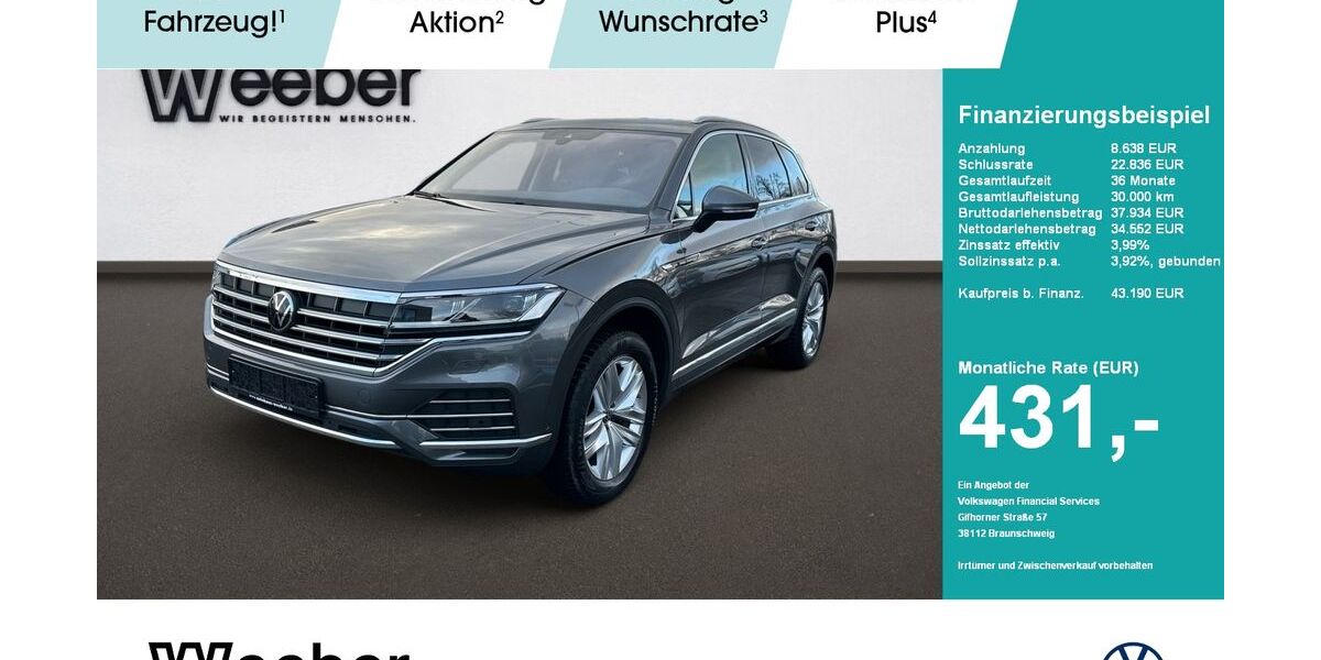 VW Touareg 58.042 km 43.190 &euro; Weil der Stadt 71263