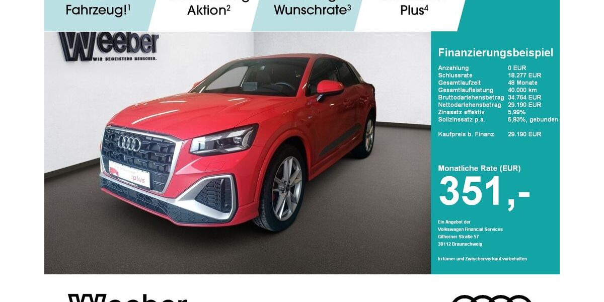 Audi Q2 11.756 km 27.390 &euro; Leonberg 71229