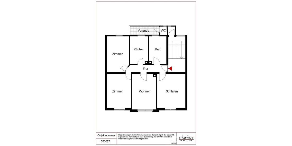Etagenwohnung Pforzheim Dillweißenstein - 4 Zimmer, 93 m&sup2;, 225.000&euro; | Angebot:25747443
