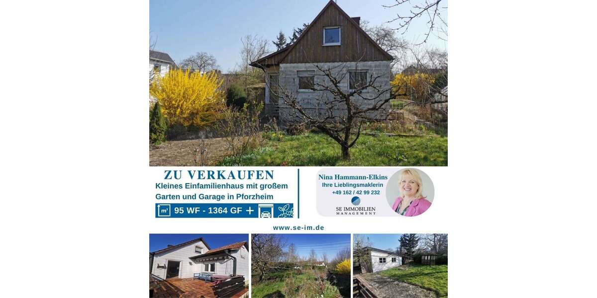 Einfamilienhaus Pforzheim Nordstadt - 4 Zimmer, 95 m&sup2;, 149.000&euro; | Angebot:26476338