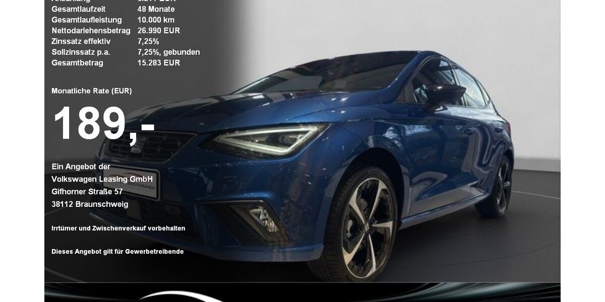 Seat Ibiza 4.000 km 25.690 &euro; Gaggenau 76571