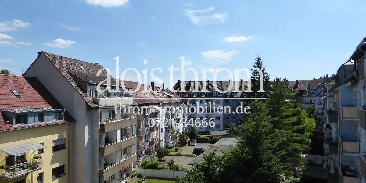 Etagenwohnung Karlsruhe Südstadt - 3 Zimmer, 89 m&sup2;, 1.050&euro; | Angebot:26384477