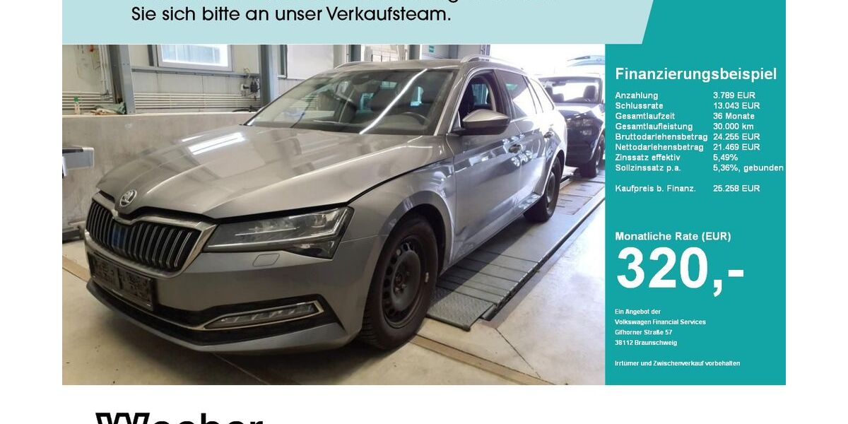 Skoda Superb 83.051 km 24.390 &euro; Leonberg 71229