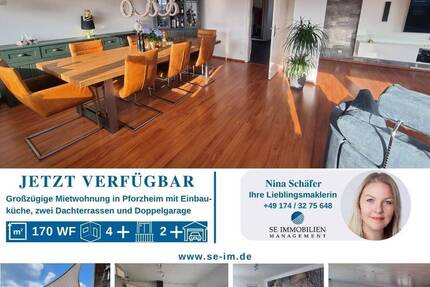 Wohnung Pforzheim Oststadt - 4 Zimmer, 170 m&sup2;, 1.700&euro; | Angebot:23588934