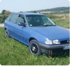 Opel Astra 201.000 km 1.250 € Markgröningen 71706