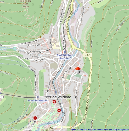 Schönes Landhaus mit Einliegerwohnung - Einfamilienhaus Bad Wildbad | Angebot:25374626