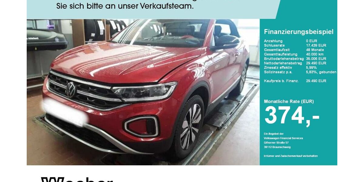 VW T-Roc 10.710 km 29.490 &euro; Leonberg 71229