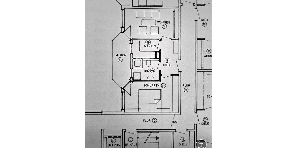 Etagenwohnung Pforzheim Nordstadt - 2 Zimmer, 40 m&sup2;, 139.000&euro; | Angebot:27286884