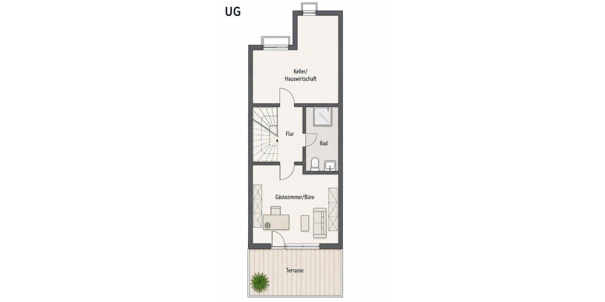 Reihenmittelhaus Grafenau Dätzingen - 5 Zimmer, 125 m&sup2;, 625.000&euro; | Angebot:26805156
