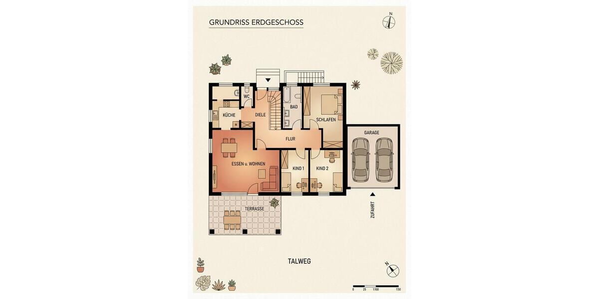 Einfamilienhaus Althengstett - 7 Zimmer, 170 m&sup2;, 620.000&euro; | Angebot:25921296